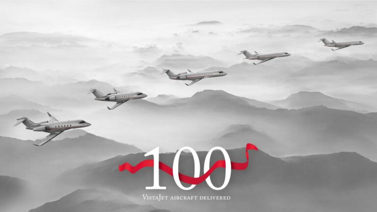 VistaJet passes 100th aircraft milestone