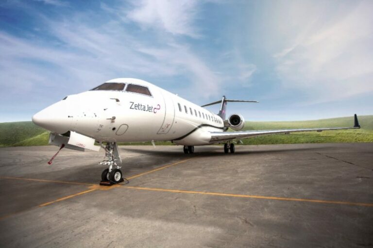 Zetta Jet Takes Delivery of Another Global 6000 Business Jet